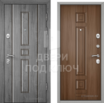 Входная накладная металлическая дверь для квартиры ДПК-4429