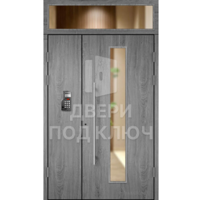Подъездная дверь с фрамугой боковой ДПК-13881