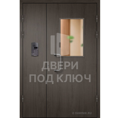 Подъездная дверь с отделкой МДФ 10 мм ДПК-13866