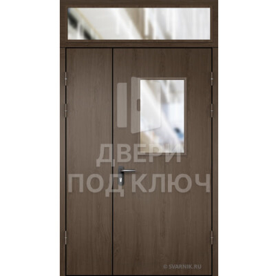 Тамбурная дверь с двухсторонним ламинатом ДПК-14873